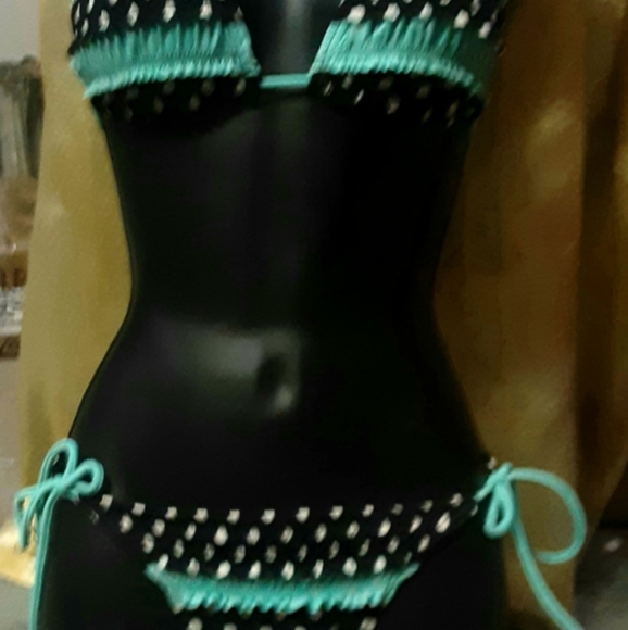 Polka dot bikini bathing suit - Picture 7 of 8